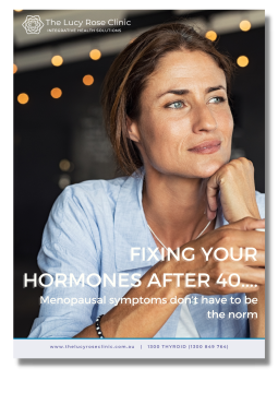 EBook Cover - Fixing your hormones after 40 (Menopause)